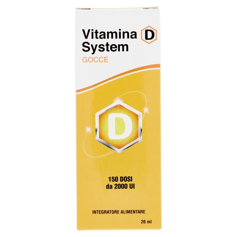 Vitamina D System Gocce, 26 ml